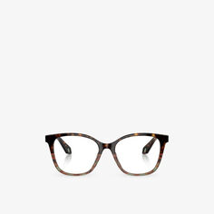 AR7246U очки из ацетата формы «кошачий глаз» Giorgio Armani, коричневый