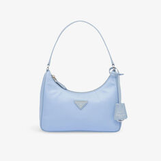 Мини-сумка Re-Edition 2005 из нейлона Prada, синий