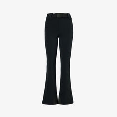 Расклешенные брюки Pippa из эластичной ткани Goldbergh, черный