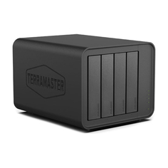 Сетевое хранилище TerraMaster F4-424, 4 отсека, без дисков, черный