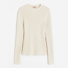 Свитер H&amp;M Rib-knit, светло-бежевый H&M