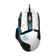 Проводная игровая мышь Logitech G502 HERO League of Legends K/DA Edition, белый/черный