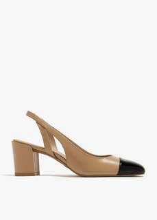 Туфли Stuart Weitzman Sleek 50 Slingback, бежевый