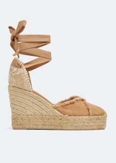 Эспадрильи Castañer Clarina Wedge, бежевый Castaner