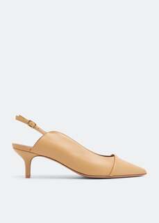 Туфли Malone Souliers Marion Slingback, бежевый