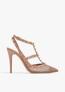 Туфли Valentino Garavani Rockstud, бежевый