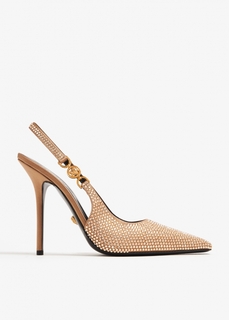 Туфли Versace Medusa &apos;95 Slingback, бежевый