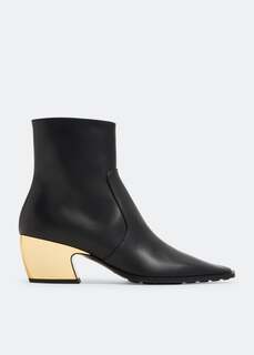 Ботинки Bottega Veneta Tex Ankle, черный