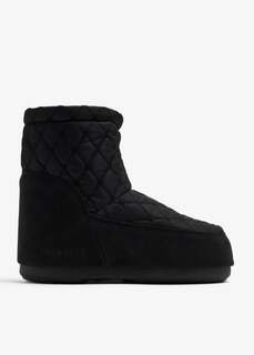 Ботинки Moon Boot Icon Low Quilted, черный