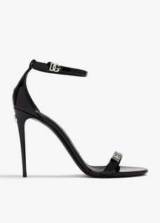 Сандалии Dolce&amp;Gabbana Patent Leather, черный