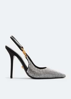 Туфли Versace Medusa &apos;95 Slingback, черный