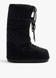 Ботинки Moon Boot Icon Quilted, черный