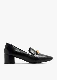 Лоферы Tory Burch Jessa Heeled, черный