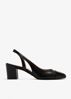 Туфли Stuart Weitzman Sleek 50 Slingback, черный