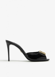 Мюли Dolce&amp;Gabbana DG Patent Leather, черный