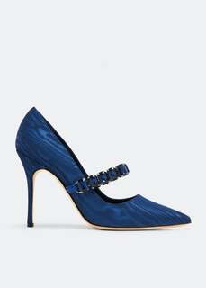 Туфли Manolo Blahnik Humiba, синий