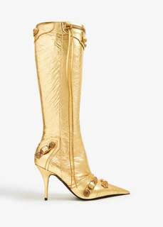 Ботинки Balenciaga Cagole 90, золотой