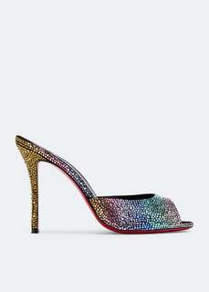 Мюли Christian Louboutin Me Dolly 100, разноцветный