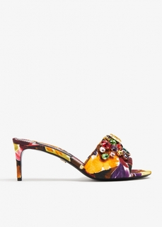 Сандалии Dolce&amp;Gabbana Printed, разноцветный
