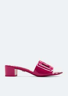Мюли Dolce&amp;Gabbana DG Cut-Out, розовый