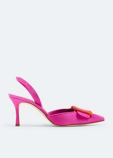 Туфли Manolo Blahnik Mayslibi Slingback, розовый