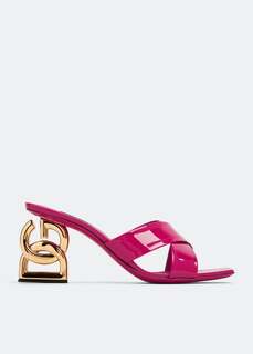 Мюли Dolce&amp;Gabbana 3.5 Patent Leather, розовый