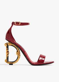 Сандалии Dolce&amp;Gabbana Baroque DG, красный