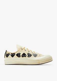 Кроссовки Comme Des Garçons PLAY X Converse Multi Heart, белый