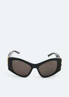 Солнцезащитные очки Balenciaga Dynasty XL D-Frame, черный