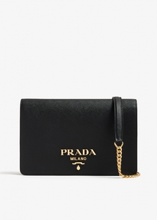 Сумка Prada Saffiano Leather Mini, черный
