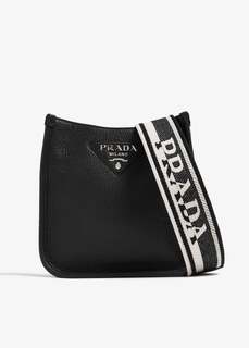 Сумка через плечо Prada Leather Mini, черный