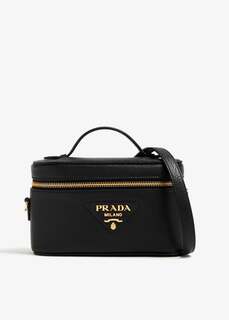 Сумка Prada Leather Mini-Bag, черный