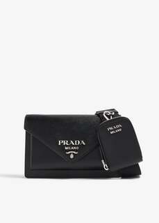 Сумка Prada Mini Envelope, черный