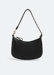 Сумка Valentino Garavani Rockstud Mini Hobo, черный