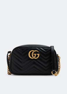 Сумка через плечо Gucci GG Marmont Matelassé, черный