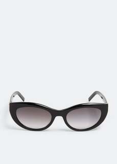 Солнцезащитные очки Saint Laurent SL M115, черный