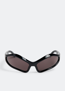 Солнцезащитные очки Balenciaga Fennec Oval, черный