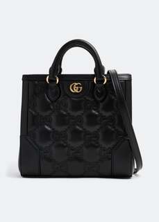 Сумка Gucci GG Matelassé Mini Top Handle, черный