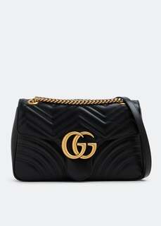 Сумка через плечо Gucci GG Marmont Medium, черный