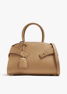 Сумка Ferragamo Hug S Handbag, коричневый