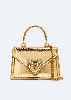 Сумка Dolce&amp;Gabbana Devotion Small, золотой