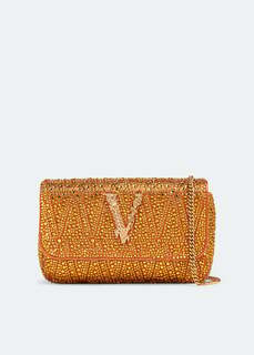 Сумка через плечо Versace Virtus, золотой
