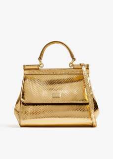 Сумка Dolce&amp;Gabbana Medium Sicily Handbag, золотой