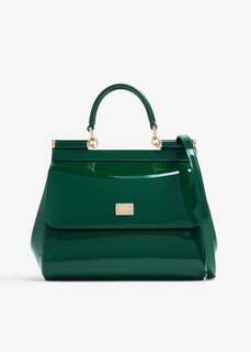 Сумка Dolce&amp;Gabbana Medium Sicily Handbag, зеленый