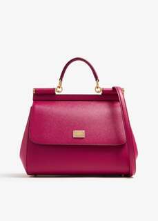 Сумка Dolce&amp;Gabbana Large Sicily Handbag, розовый