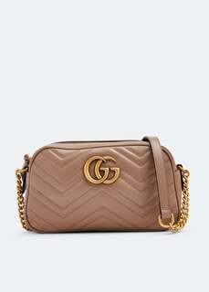 Сумка кросс-боди Gucci GG Marmont Small, розовый