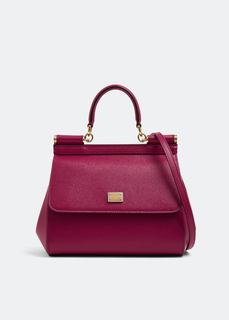 Сумка Dolce&amp;Gabbana Small Sicily Handbag, розовый