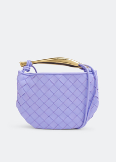 Сумка кросс-боди Bottega Veneta Mini Sardine, фиолетовый