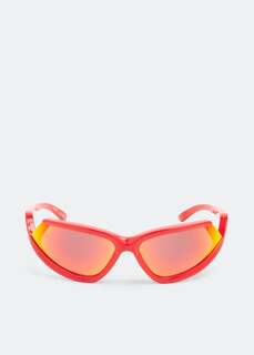 Солнцезащитные очки Balenciaga Side Xpander Cat, красный