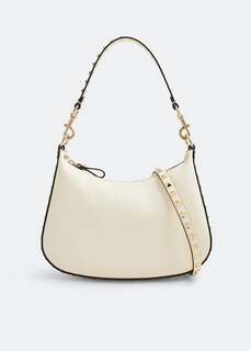 Сумка Valentino Garavani Rockstud Small Hobo, белый